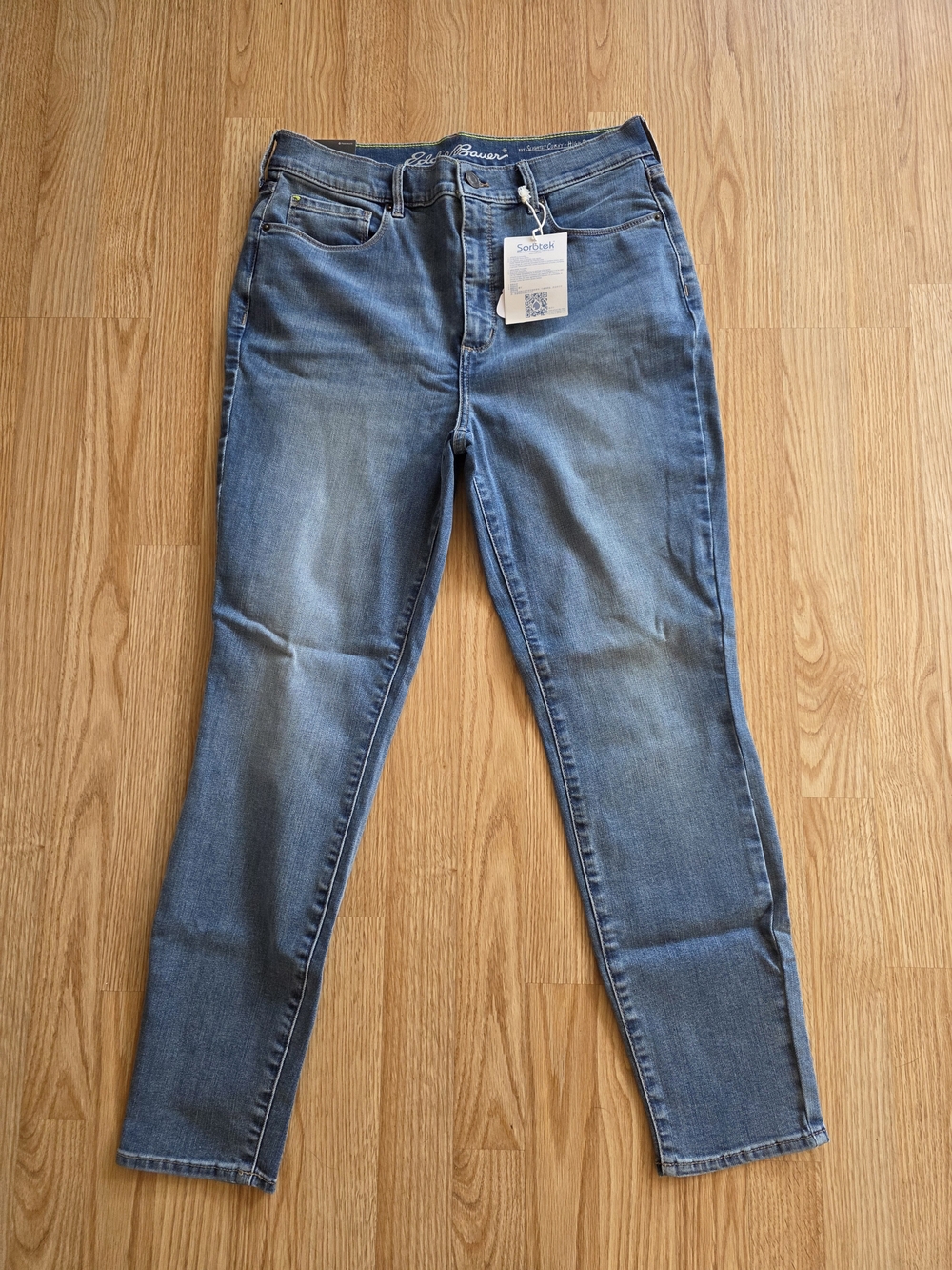 Eddie Bauer Women's Skinny Jeans Slightly Curvy High Rise 12